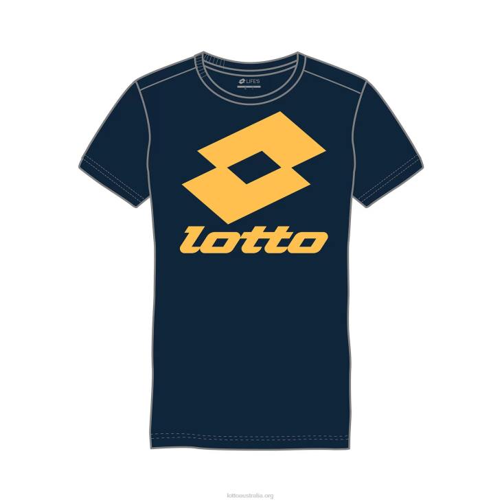 Kids Lotto 204N1140 Navy Blue Smart B II Tee Js