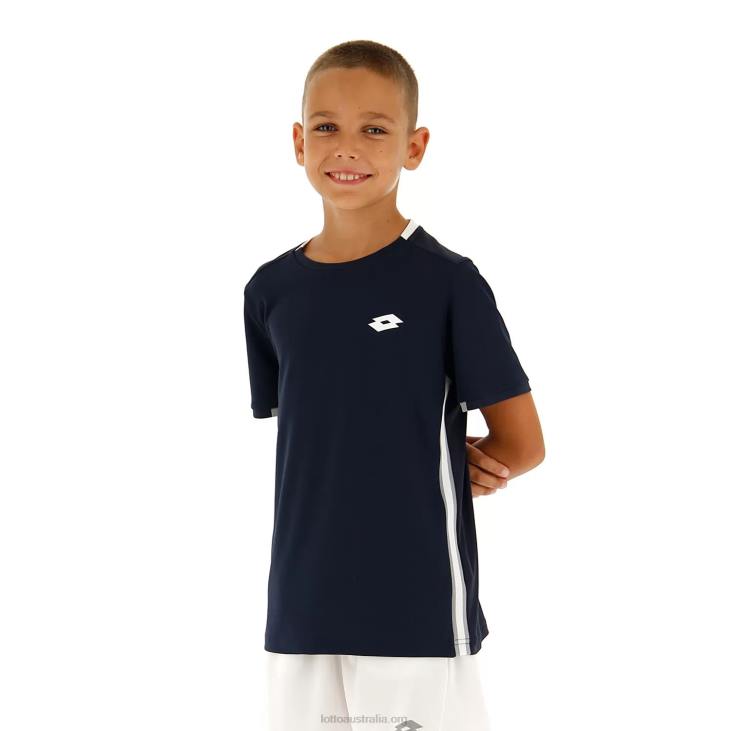 Kids Lotto 204N1165 Navy Blue Squadra B Tee Pl