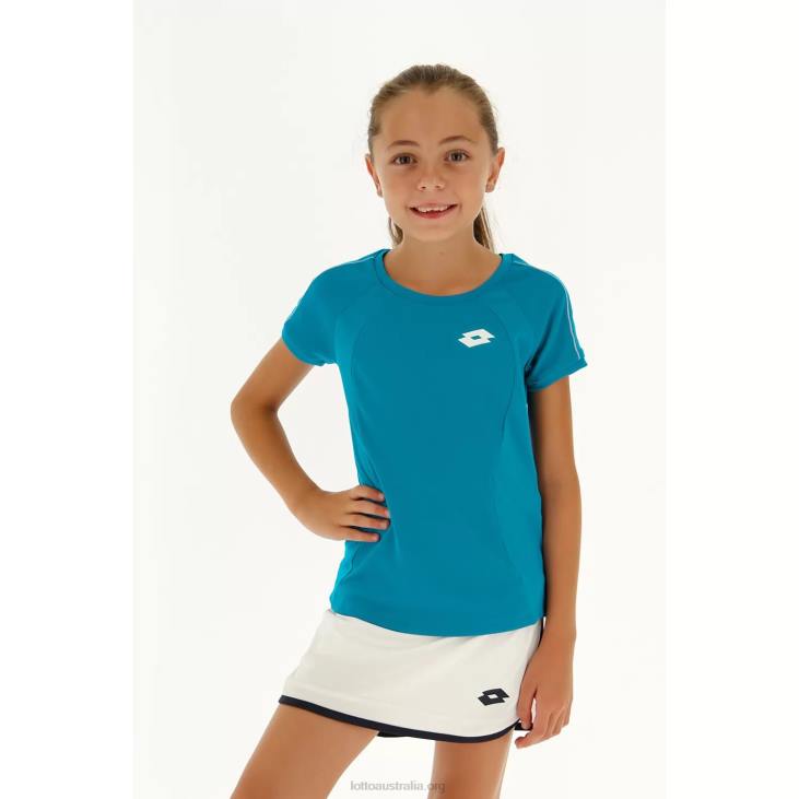Kids Lotto 204N1170 Mosaic Blue Squadra G Tee