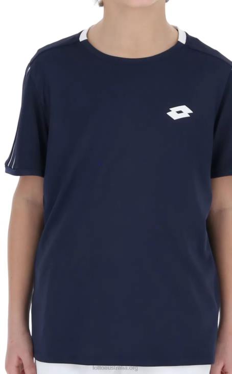 Kids Lotto 204N1172 Navy Blue Squadra B II Tee Pl