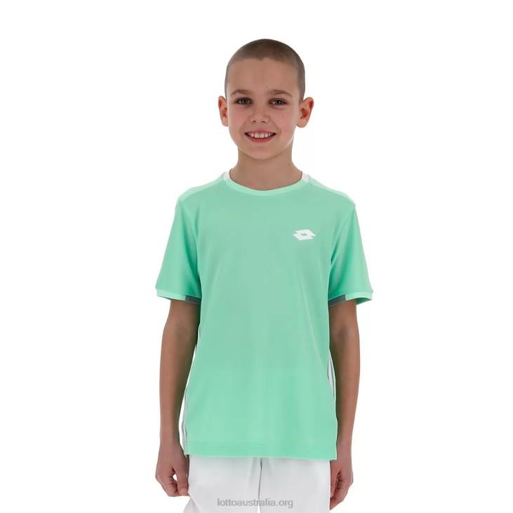 Kids Lotto 204N1186 Green Apple Neo Squadra Tee