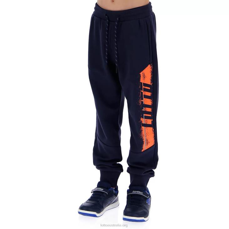 Kids Lotto 204N1199 Navy Blue Logo Pants