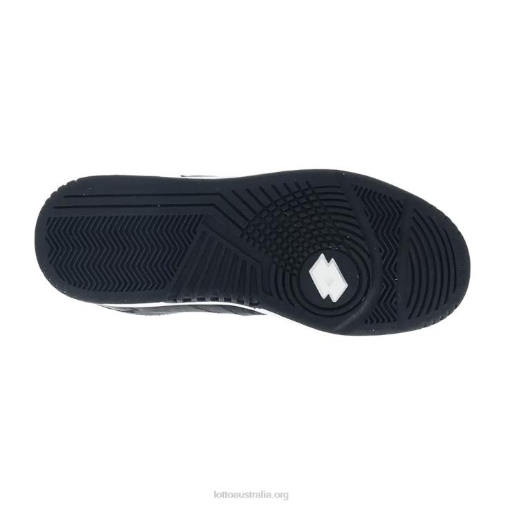 Kids Lotto 204N1061 All Black Rocket Amf II Lth Jr