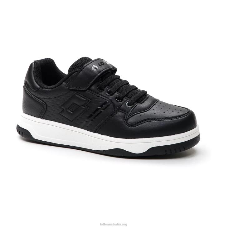 Kids Lotto 204N1064 All Black Rocket Amf II Lth Cl S