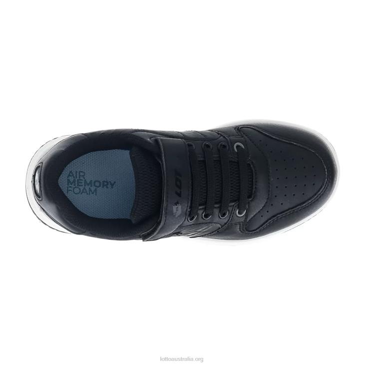 Kids Lotto 204N1064 All Black Rocket Amf II Lth Cl S