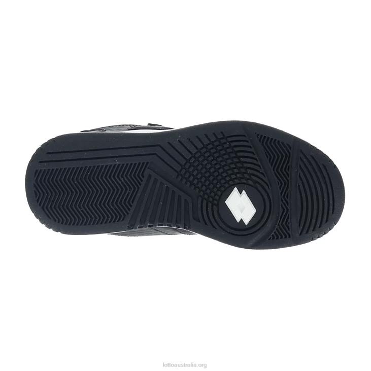 Kids Lotto 204N1064 All Black Rocket Amf II Lth Cl S