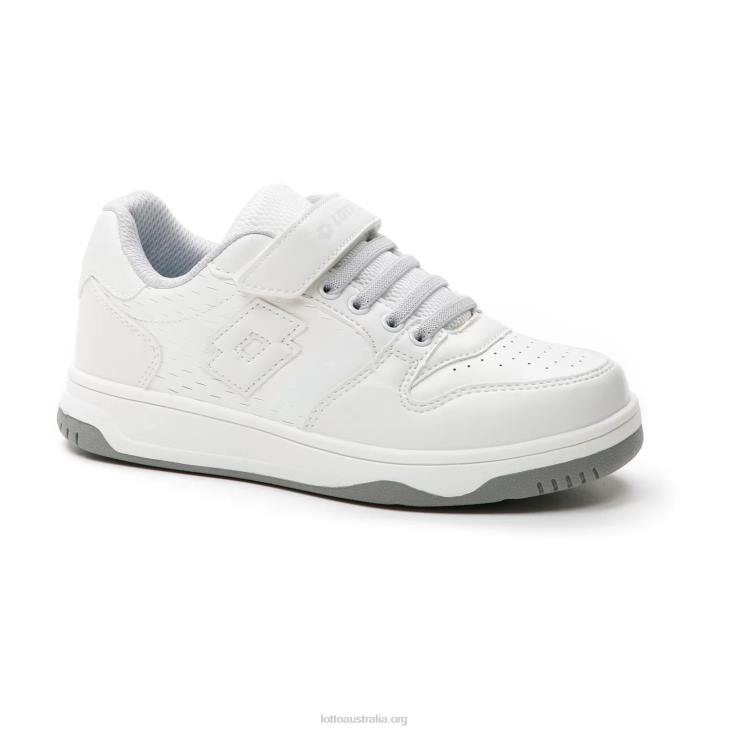 Kids Lotto 204N1065 White Rocket Amf II Lth Cl S