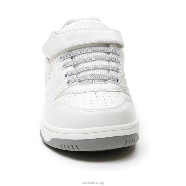 Kids Lotto 204N1065 White Rocket Amf II Lth Cl S
