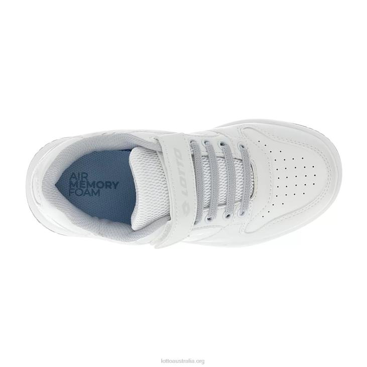 Kids Lotto 204N1065 White Rocket Amf II Lth Cl S