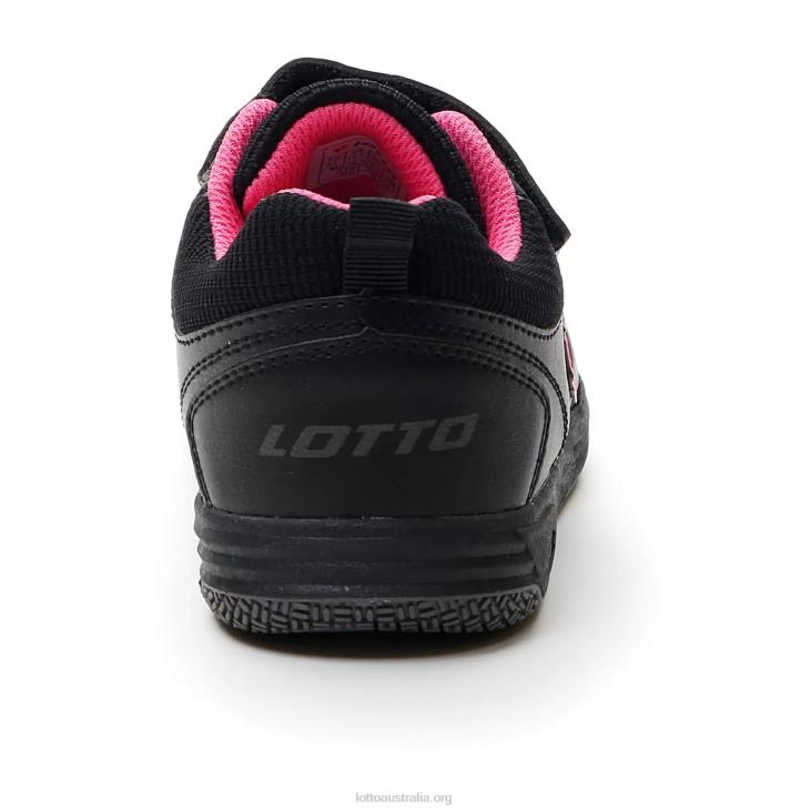 Kids Lotto 204N1071 All Black/Gravity Titan/Neon Magenta Set Ace Amf Xix 1 Cl S