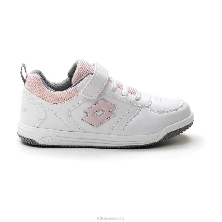 Kids Lotto 204N1072 White/Peach Whip/Cool Gray 7U Set Ace Amf Xix 1 Cl S