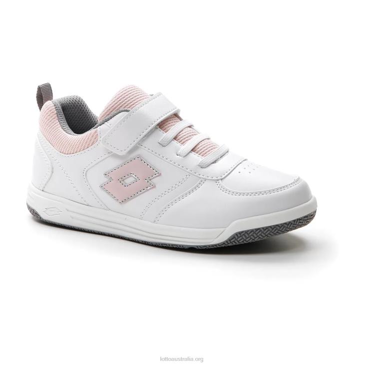 Kids Lotto 204N1072 White/Peach Whip/Cool Gray 7U Set Ace Amf Xix 1 Cl S