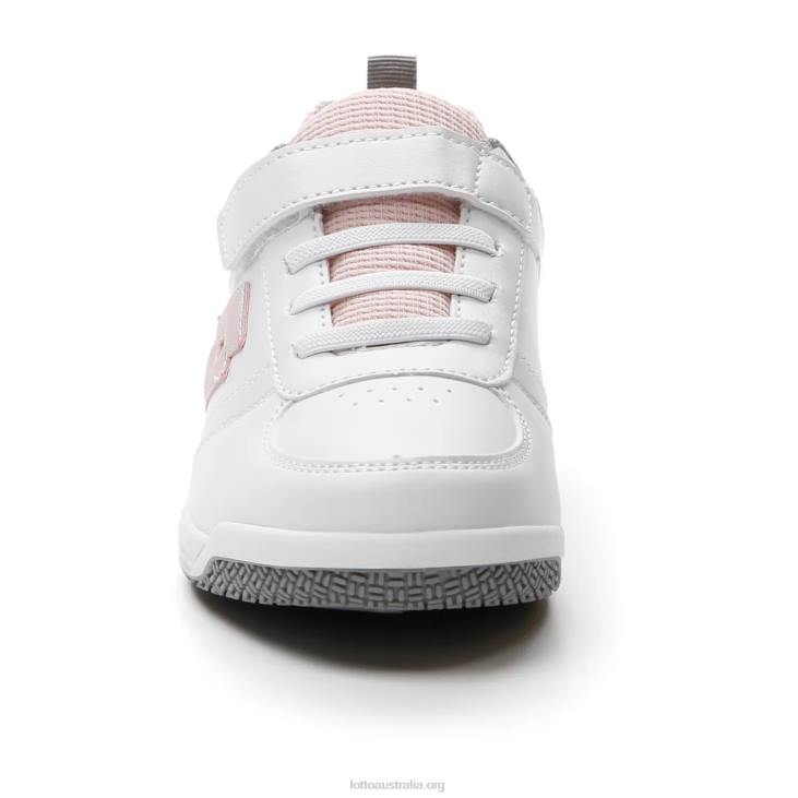 Kids Lotto 204N1072 White/Peach Whip/Cool Gray 7U Set Ace Amf Xix 1 Cl S