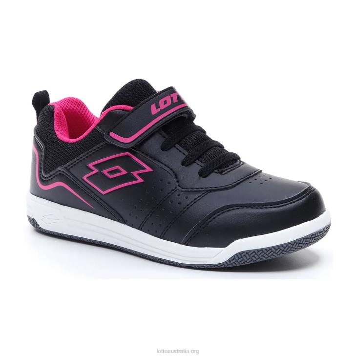 Kids Lotto 204N1073 All Black/Dynamic Fuchsia Set Ace Amf Xiv Cl Sl
