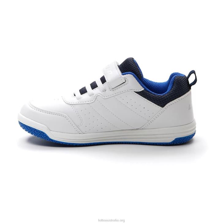 Kids Lotto 204N1076 White/Dress Blue/Pacific Blue Set Ace Amf Xviii Cl S