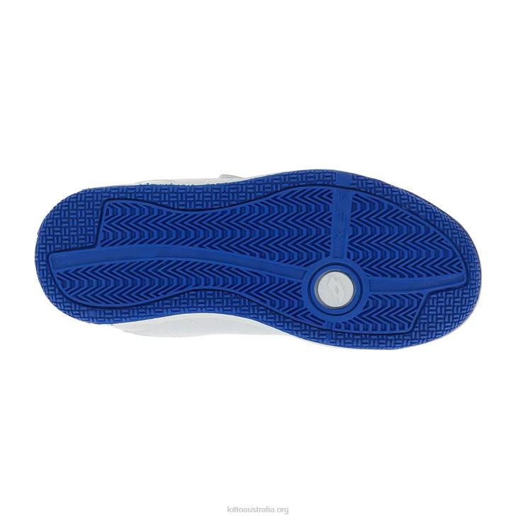 Kids Lotto 204N1076 White/Dress Blue/Pacific Blue Set Ace Amf Xviii Cl S