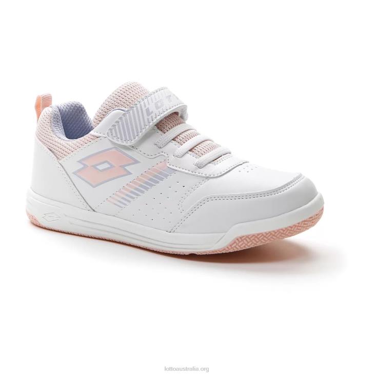 Kids Lotto 204N1077 White/Peach Whip/Heavenly 9381 Set Ace Amf Xviii Cl S