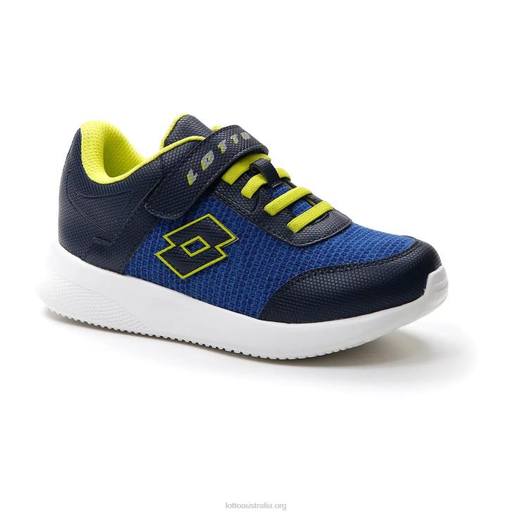 Kids Lotto 204N1086 Dress Blue/Vallarta Blue/Acacia Green Evolite Amf III Mlg Cl S