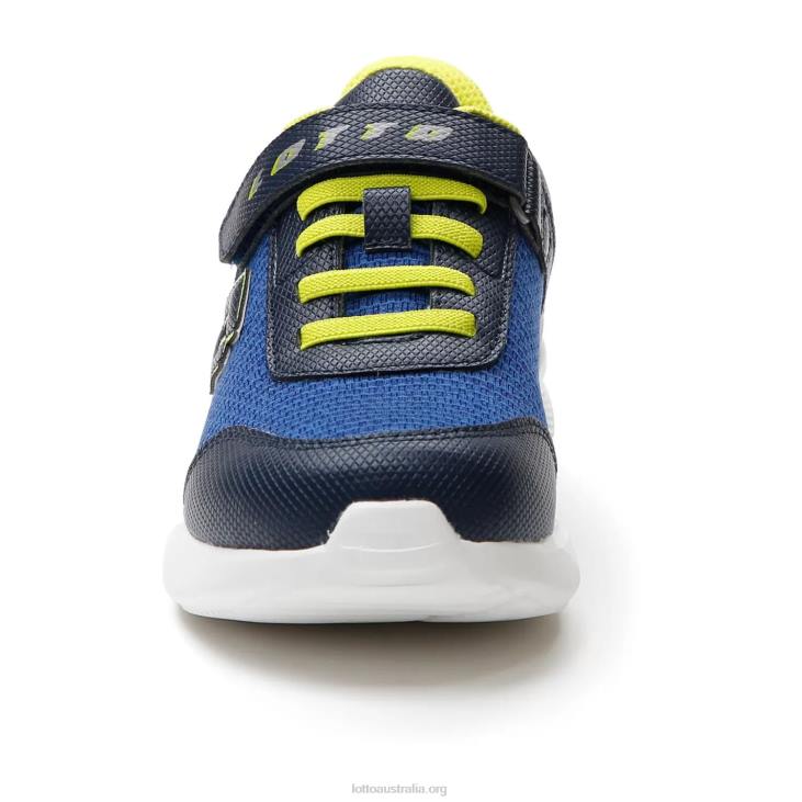Kids Lotto 204N1086 Dress Blue/Vallarta Blue/Acacia Green Evolite Amf III Mlg Cl S