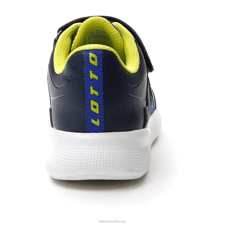 Kids Lotto 204N1086 Dress Blue/Vallarta Blue/Acacia Green Evolite Amf III Mlg Cl S