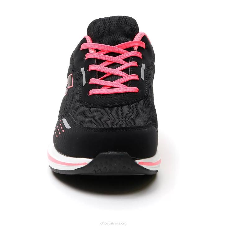 Kids Lotto 204N1090 All Black/Cool Gray 11C/Neon Magenta Speedevo 600 Amf Jr