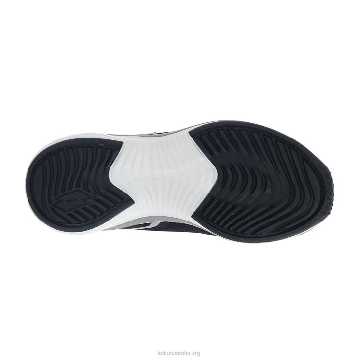 Kids Lotto 204N1094 All Black/Acacia Green Speedevo 600 Amf II Cl S