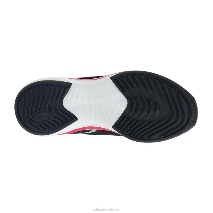 Kids Lotto 204N1095 All Black/Gravity Titan/Glamour Pink Speedevo 600 Amf II Cl S