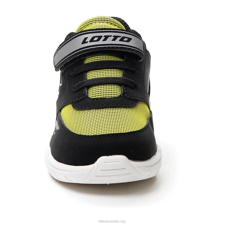Kids Lotto 204N1096 All Black/Acacia Green Spacelite Amf 2 II Inf S