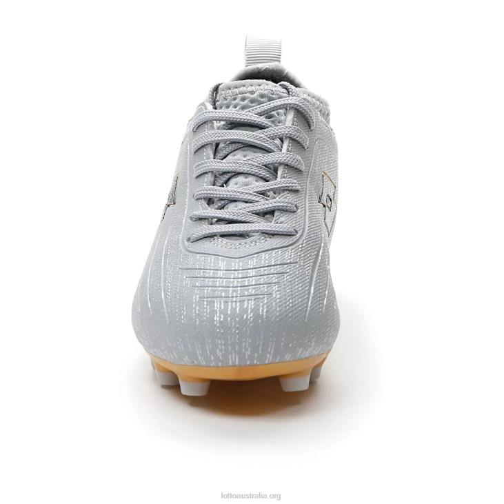 Kids Lotto 204N1099 Vapor Gray/All Black/Light Platino Solista 700 IV Fg Jr