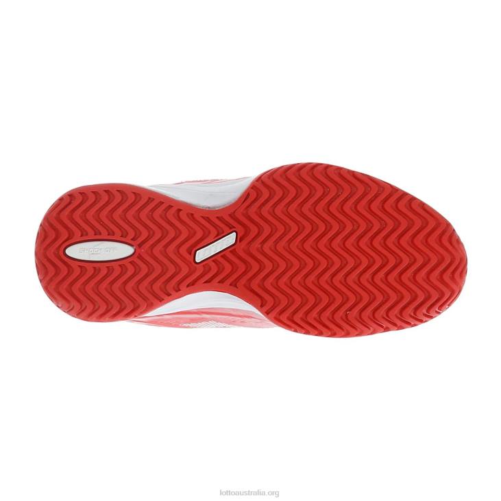 Kids Lotto 204N1123 Pink Cherry/All White/Red Poppy Mirage 300 Alr Jr