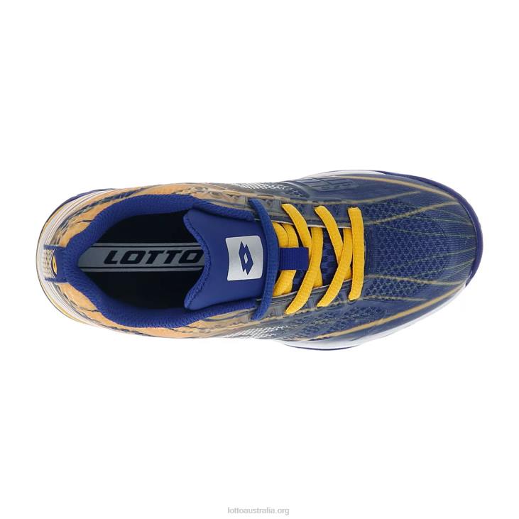 Kids Lotto 204N1124 Sodalite Blue/All White/Saffron Mirage 300 Alr Jr