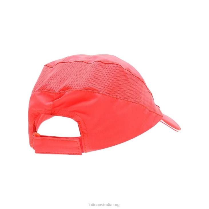 Men Lotto 204N665 Fiery Coral Tennis Cap
