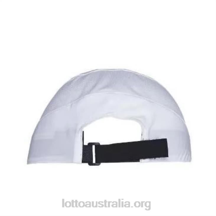 Men Lotto 204N666 Bright White/All Black Tennis Cap