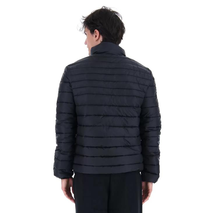 Men Lotto 204N549 All Black Bomber Cortina III Pad Pl