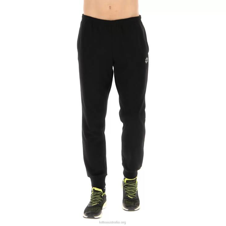 Men Lotto 204N336 All Black Msc Pant Cuff Rib