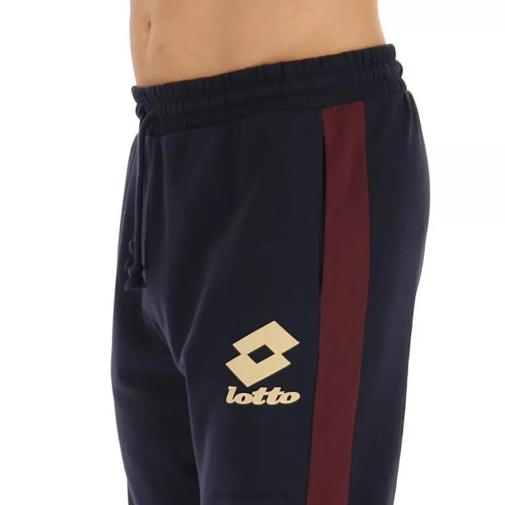 Men Lotto 204N347 Navy Blue Athletica Lg III Pant Fl