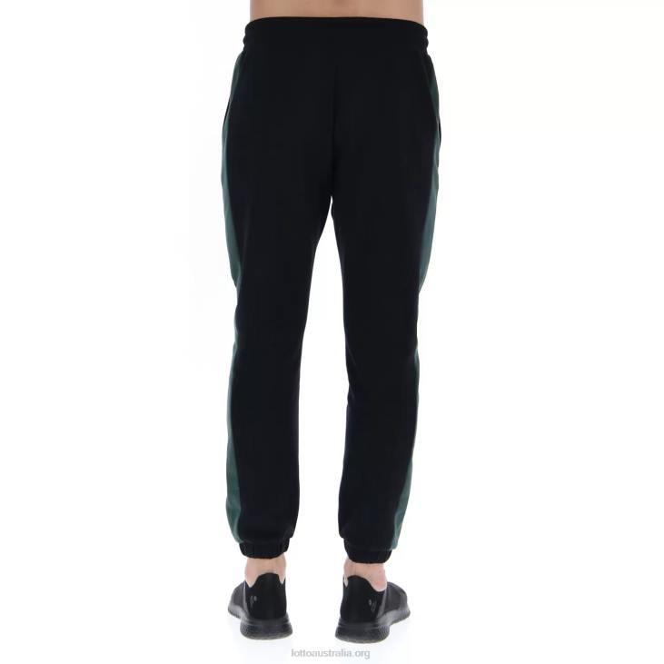 Men Lotto 204N348 All Black Athletica Lg III Pant Fl