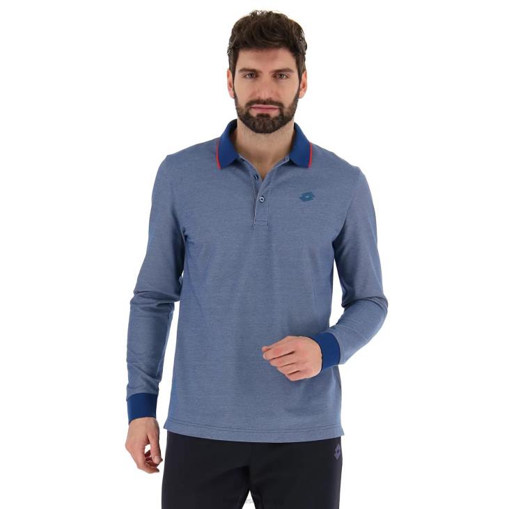 Men Lotto 204N592Polo Firenze Ls Pq