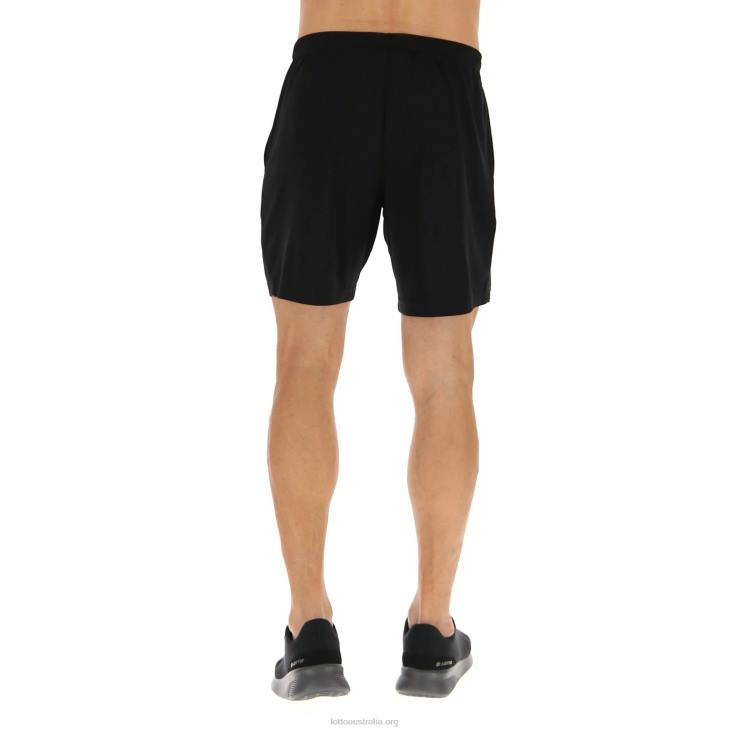 Men Lotto 204N1264 All Black Black Multi-Sport Shorts