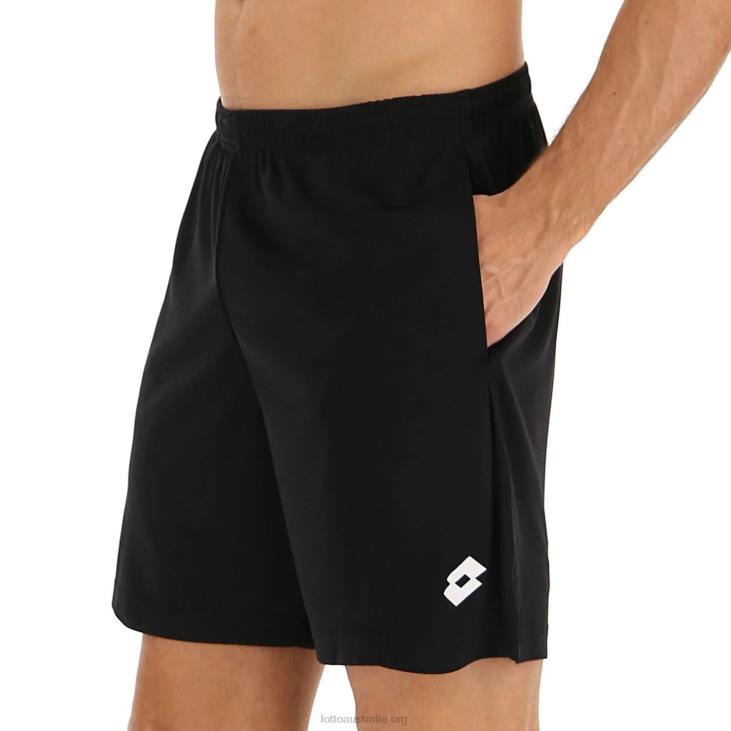 Men Lotto 204N1264 All Black Black Multi-Sport Shorts