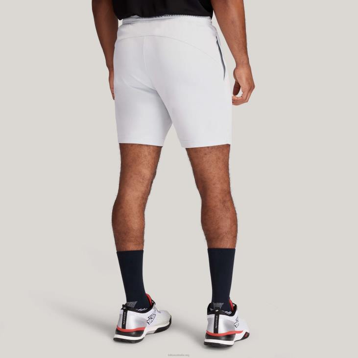 Men Lotto 204N1265 Glacier Gray Gray Squadra 7\'\' Shorts
