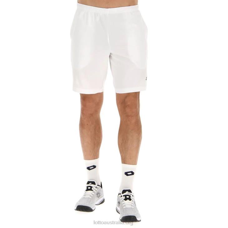 Men Lotto 204N1279 Bright White White Squadra 9'' Shorts