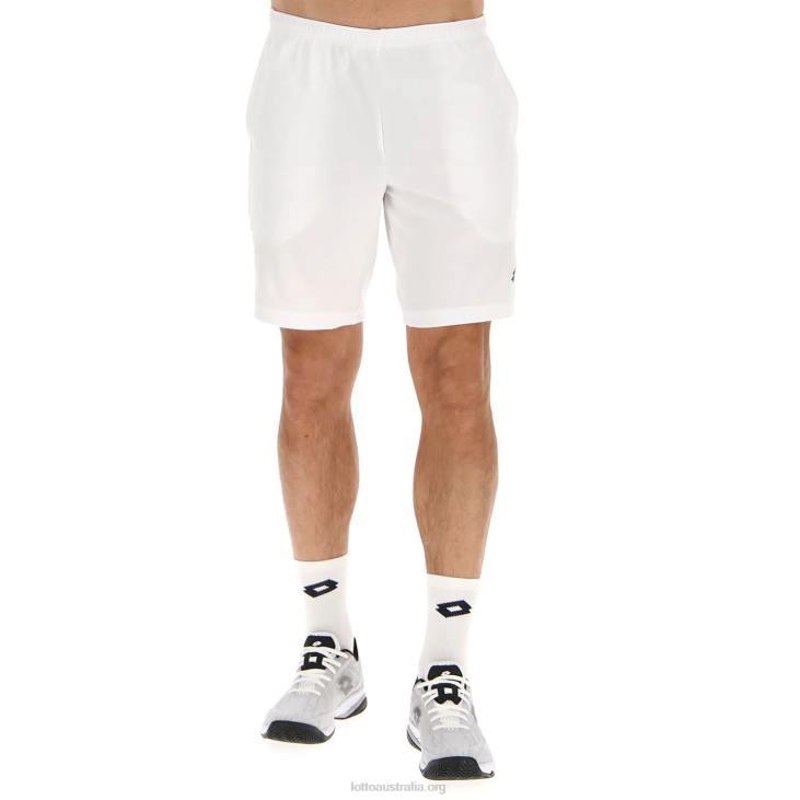 Men Lotto 204N1279 Bright White White Squadra 9\'\' Shorts