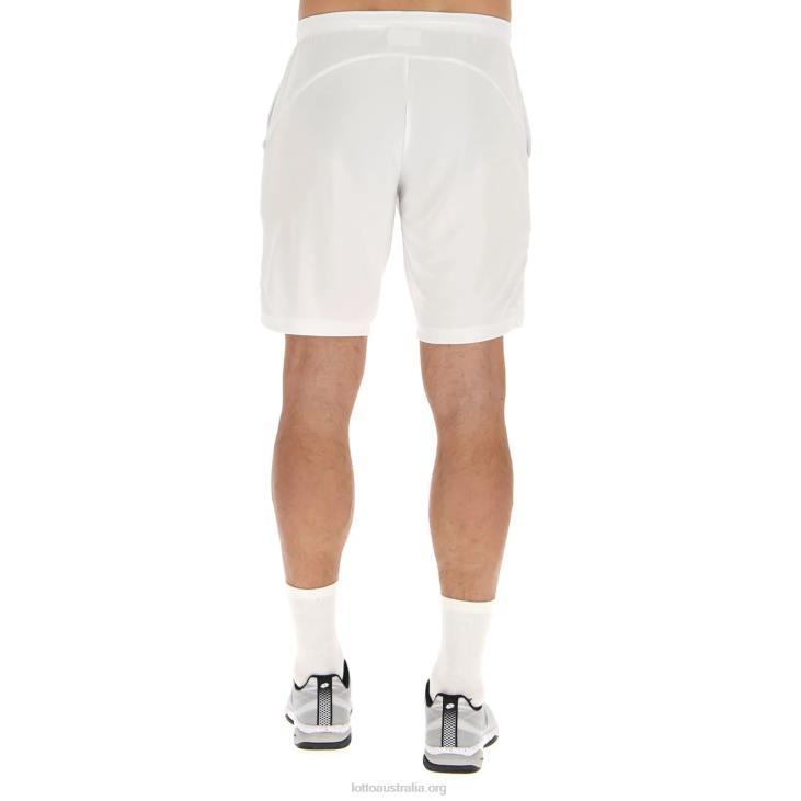 Men Lotto 204N1279 Bright White White Squadra 9\'\' Shorts