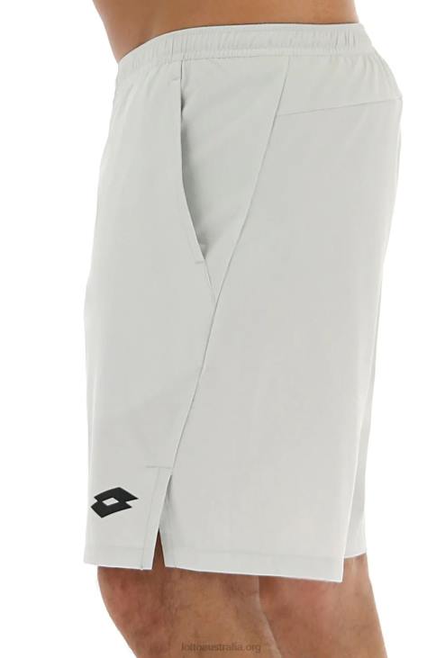 Men Lotto 204N1280 Glacier Gray Gray Top Ten 9\'\' Shorts