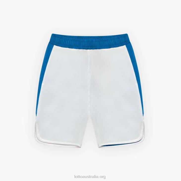Men Lotto 204N1285 White/Blue Two Tone Shorts