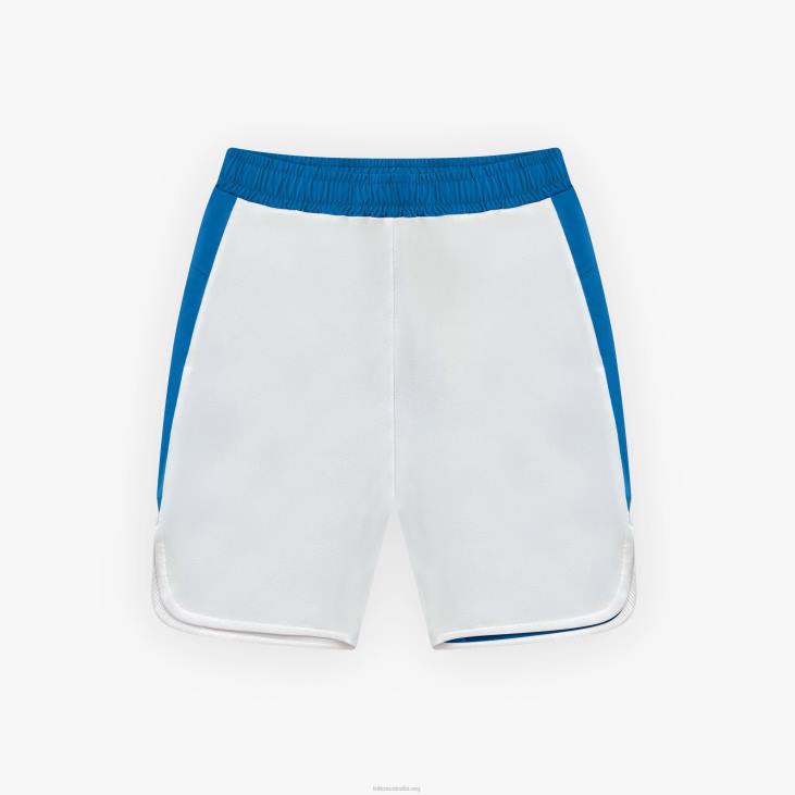 Men Lotto 204N1285 White/Blue Two Tone Shorts