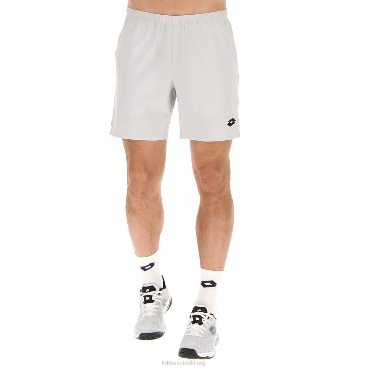 Men Lotto 204N1289 Glacier Gray Gray Top Ten 7\'\' Shorts