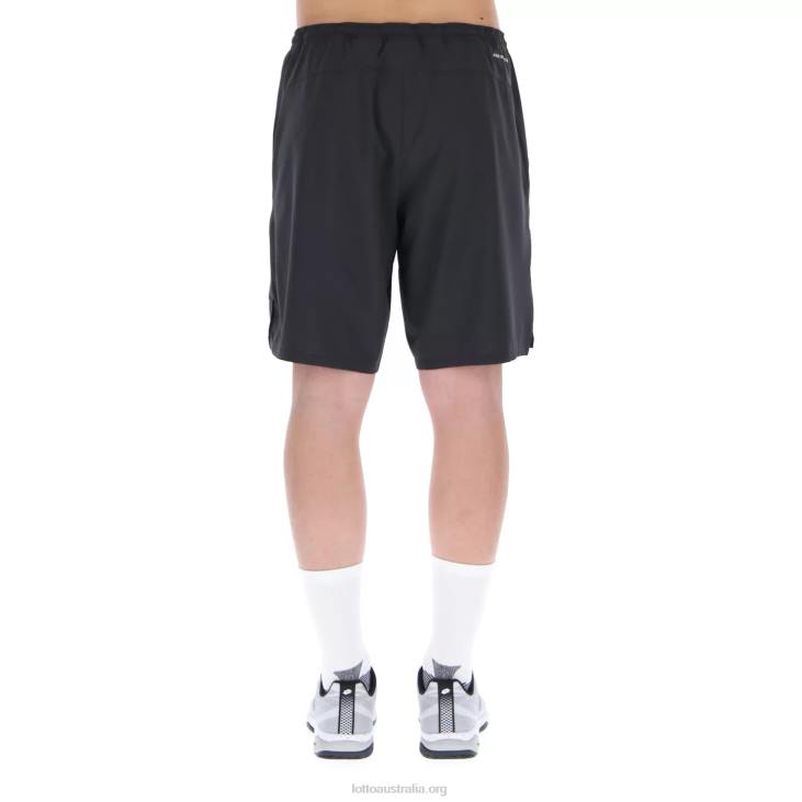 Men Lotto 204N614 All Black Top Ten II Short9 Pl