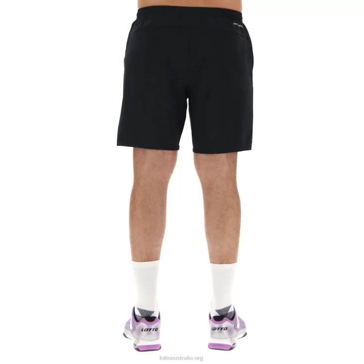 Men Lotto 204N616 All Black Top Ten II Short7 Pl